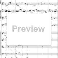 Chorus from Cantata no. 113  ("Herr Jesu Christ, du höchstes Gut") - Full Score