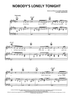 Nobody's Lonely Tonight