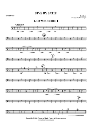 Five by Satie - Trombone
