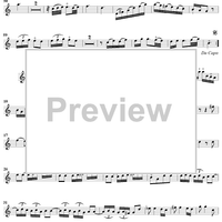 Sonata No. 6 in C Major - Flute