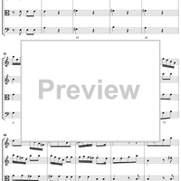 Sonata No. 4 in C major - Score