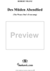 Six Songs, op. 26, no. 4: The Weary One's Even-song  (Des Müden Abendlied)