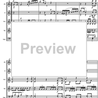 Minuet C Major D2d - Score