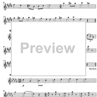 Ecossaise D158 & 12 Ecossaisen D229 - Violin 1