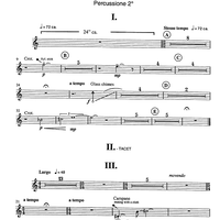 5 Frammenti sinfonici - Percussion 2