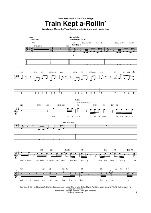 Train Kept A-Rollin'