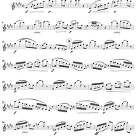 Duet No. 6 from Six Easy Duets, Op. 137 - Flute 1