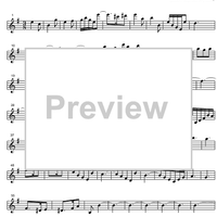 Three Part Sinfonia No.11 BWV 797 g minor - E-flat Baritone Saxophone