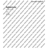 Aphorisms - Score