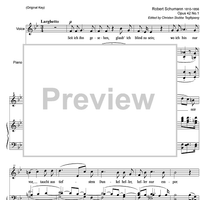 Seit ich ihn gesehen Op.42 No. 1