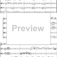 String Quintet No. 1 in B-Flat Major, K174 - Score