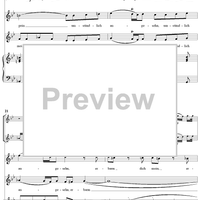 "Du wahrer Gott und Davids Sohn", Duet, No. 1 from Cantata No. 23: "Du wahrer Gott und Davids Sohn" - Piano Score