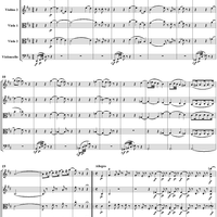 String Quintet No. 5 in D Major, K593 - Score