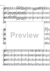 String Quartet No. 6 D Major D74 - Score