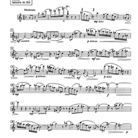 Sonata - B-flat Tenor Saxophone