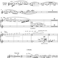 Rapsodie Nègre - Clarinet