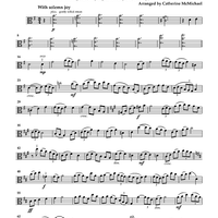 Hymns of Grace for 2 Violins and Piano - Viola (for Violin 2)