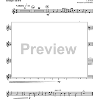 Sicut Locutus Est -From Magnificat in D (BWV 24), 1723 - Trumpet 1 in Bb