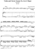 Violin Sonata No. 6, Movement 5 - Piano Score