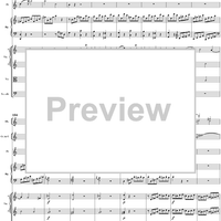 Flute & Harp Concerto in C Major, Movement 3 K297c (K299) - Full Score