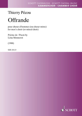 Offrande - Choral Score