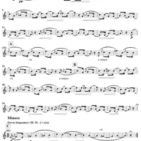 Arabeske in C major, Op. 18, - Violin