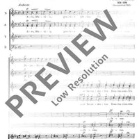 Ave Maria - Choral Score
