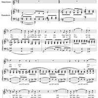 Nine Lieder and Songs, op. 32, no. 5, Wehe, so willst du mich wieder, hemmende Fessel