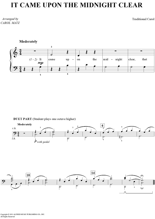 It Came Upon A Midnight Clear