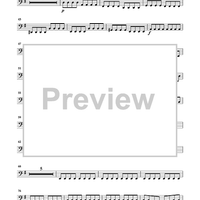 Brandenburg Concerto No. 6 - for Cello Sextet - Cello 6