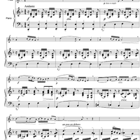 Andante and Scherzo - Score