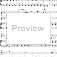 La forza del destino, Act 1, No. 4, Scena and Duet. "Ah! per sempre" and "Seguirti fino agl'ultimi" - Score