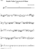 Double Violin Concerto - Violin 1
