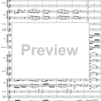 Serenade no. 10 in B-Flat Major, Movement 5, K361(K370a)  ("Gran Partita") - Full Score