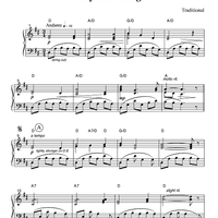 Away in a Manger - Keyboard or Guitar