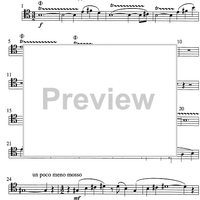 Trois Poèmes de la Renaissance - Cello