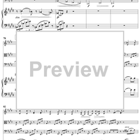 Piano Quartet No. 3 in C Minor, Movement 3 - Piano Score