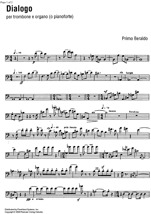 Dialogo - Trombone