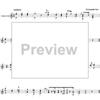 Six Divertissemens, Op. 1, No. 4