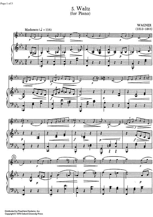 Waltz - Score