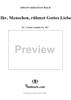 Ihr, Menschen, rühmet Gottes Liebe - No 1 from Cantata No. 167 - BWV167