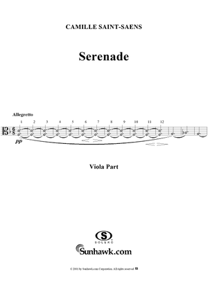 Serenade - Viola