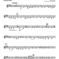 Variations on a Hymn of Gladness - Clarinet in Bb 3