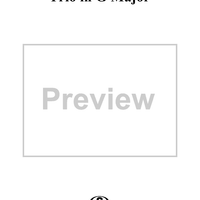 Trio in G Major Op. 3, No. 1 - Cello