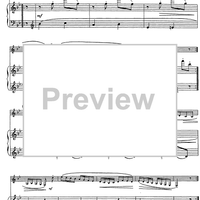 Allegro (from D Major piano sonata) - Score