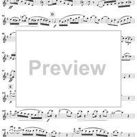 Duet No. 2 from Six Easy Duets, Op. 137 - Flute 1