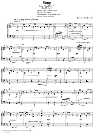 Song, Op. 55, No. 5