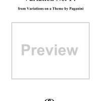 Paganini Variations, No. 14