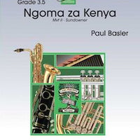 Ngoma za Kenya, Mvt II - Sundowner - Baritone Saxophone