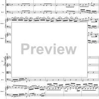 Double Clavier Concerto No. 3 in C Minor, Movement 3   (BWV 1062) - Score